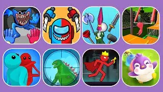We're Impostors, Poppy Playtime,Stick Adventure, Monsters Gang 3D, Giant Wanted