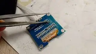 Восстановление OLED 1.3Inch дисплея после переполюсовки