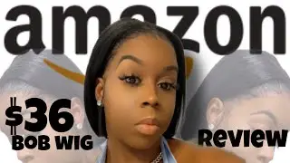 Amazon Bob wig review + install feat: USEXY