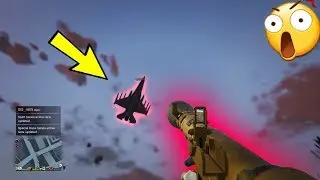 Tryhard Noob Turns On Passive After I RPG His Hydra | GTA 5 Online