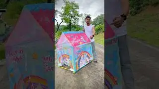 Unicorn Play Tent House Unboxing🔥#shortsfeed #toys #tenthouse
