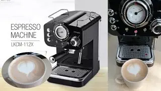 How to use Lebensstil Expresso Machine Model LKCM-112X