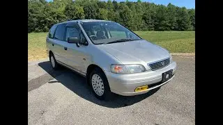 TechMotorsPostalCars.com 1995 Honda Odyssey 4x4 63K Mile Factory RHD USA Right Hand Drive Postal Van