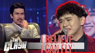 Vilmark Viray gives an astonishing performance of 'I Believe I Can Fly' | The Clash 2021