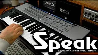 Speak | Novation ReMOTE 37SL Fury800 and Cynthia FREE VST - Ambient electronic session by VICHERVAL