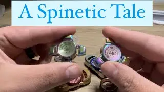 Unboxing some Spinetic Spinners buttons and the Y and X Micro Fidget Spinners