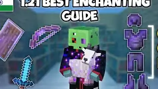 Minecraft Survival EP 4 🔮 | 1.21 Best Enchanting Guide | OP Gear Unlocked 😱