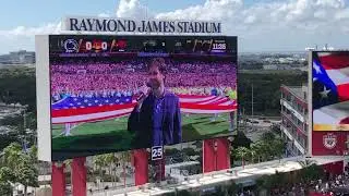 Outback Bowl National Anthem w/Flyover 1/1/22