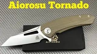 Aiorosu Tornado liner Lock Knife   Big heavyweight budget player !