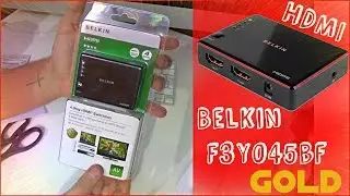 Как выбрать HDMI коммутатор Belkin F3Y045bf belkin hdmi switch for hd tv Посылка из китая 2015
