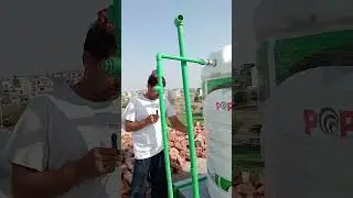 #tankfitting  WATER TANK INSTALL GI HANDAL VALA UNION  RETURN VALVE  ELBOW VIDEO 957/ D CENTER PARK 