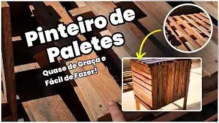 Construa seu PINTEIRO ECON&Ocirc;MICO com PALETES: Simples, R&aacute;pido e Barato!