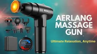 AERLANG Massage Gun Review 🔥 Deep Tissue Pain Relief Test