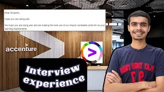 Accenture Interview Experience | Accenture Latest Interview Experience #accentureinterview