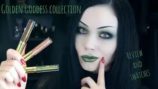 LA Splash 'Golden Goddess' Collection || Liquid Lipstick Review and Swatches