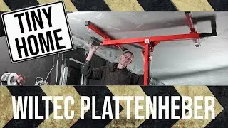 Wir bauen den Wiltec XXL Plattenheber als Trockenbau-Montagehilfe zusammen
