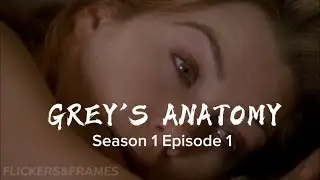 She Had a One Night Stand With Her Boss | GREY'S ANATOMY S1E1