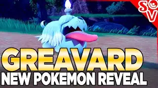 Greavard - NEW Pokemon Reveal for Pokemon Scarlet and Violet