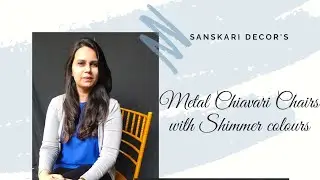 Shimmer Finish Metal Chiavari/Tiffany Chairs | Ft. Khushboo Chotaliya