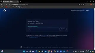 How to create account in GitHub