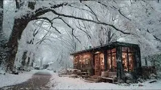 Extreme Winter Storm Ambience | Powerful Cold Winds for Calm Thoughts and Restful Sleep