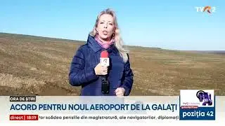 A fost semnat contractul pentru viitorul aeroport de la Galați