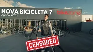 A minha NOVA bicicleta DE ESTRADA para 2026 vai deixar TODOS SURPREENDIDOS!