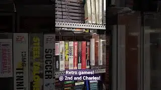 Retro gaming love at 2nd and Charles! #retro #shorts #gaming #retrogaming