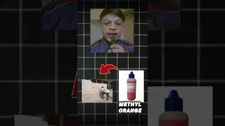 #ye to dhoti 🤣 #methyl orange+acid or base reaction😮🚫 #science tech