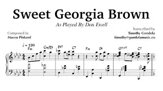 Don Ewell plays Sweet Georgia Brown