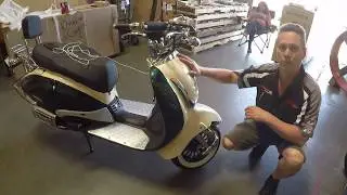 150cc 50cc Znen Scooter Setup Info And Unboxing High Quality Italian Style Scooters