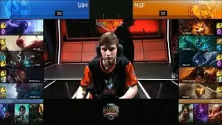 S04 vs MSF Game 5 Highlights - FC SCHALKE 04 vs MISFITS 2017 EULCS PROMOTION TOURNAMENT