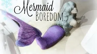 Bored Mermaid: Winter Rant & the Bathtub Blues- #Mermaid Phantom Pointlessly Rambles to her Camera