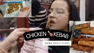Naaz ne banae chicken kabab, 😋