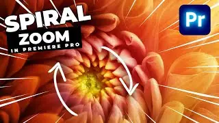 How To Add A Cinematic Spiral Zoom In Premiere Pro