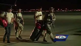 Kentucky Air Guardsmen return to Louisville