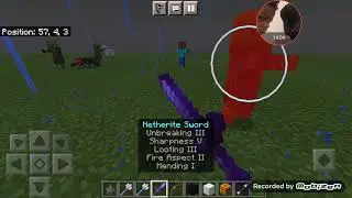 minecraft trident impaling 5 vs sharpness 5 netherite sword who is the strongest? part 2