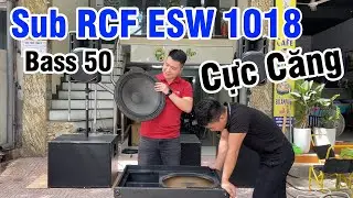 SUB RCF ESW1018 Bass 50 Made in Italy - Cực Hay
