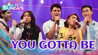 Catch the inspiring energy of AOS Barkada singing &lsquo;You Gotta Be&rsquo; by Des'ree! | All-Out Sundays