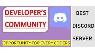 Best Discord Server For DEVELOPERS | Programmer's Discord