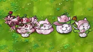 Fusion and Creation Plants: Ultimate Magical Cattail Grass #pvzfusion #mobilegame #pvzgame 