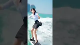 water ride girl  status | wait to end | #like #water #ride #girl #status #shorts