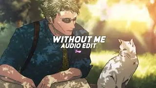 without me (slowed/tiktok version) - halsey [edit audio]