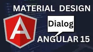 Angular Material | How to use Material Dialog in Angular 15 | Urdu/Hindi