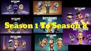 Battlelands Royale Season 1 to Season 8 Gameplay Trailer