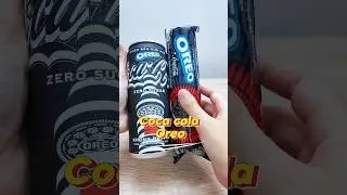 Coca Cola Oreo Zero Sugar #shortvideo #kenghiensnack #food #youtubeshorts #oreo #cocacola