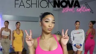 Наряды для колледжа Fashion Nova (примерка)