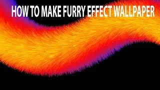 HOW TO CREATE FURRY EFFECT WALLPAPER IN ADOBE ILLUSTRATOR