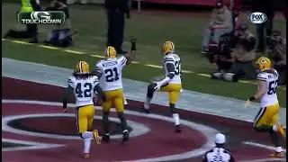 Sam Shields only touchdown (1-12-2013)