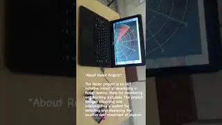 Amazing Radar System Project By Students #shorts #radarsystem #radar